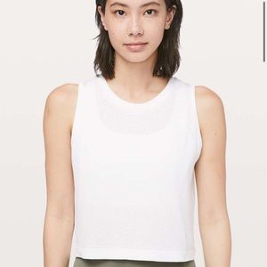 Lululemon Breeze By Muscle Tank Top Crop